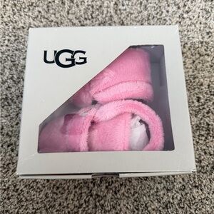 UGG Pink Bixbee Baby Booties